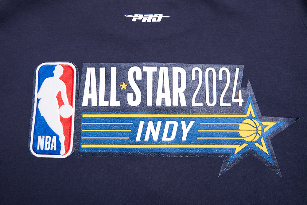 NBA ALL STAR GAME 2024 MEN'S PRO SS DOUBLE KNIT JACKET (MIDNIGHT NAVY) - Image 5