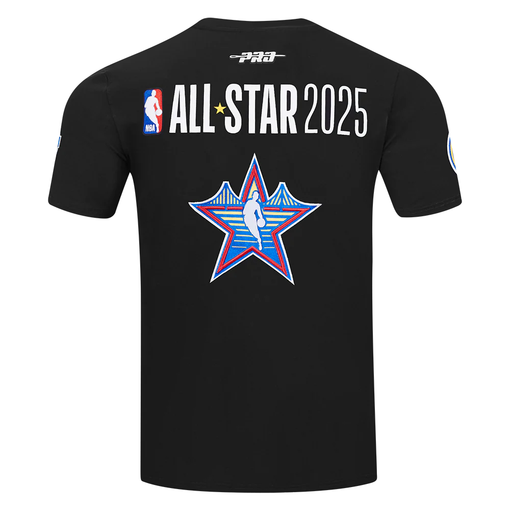 NBA ALL STAR 2025 MEN'S SINGLE JERSEY TEE (BLACK) - Image 3