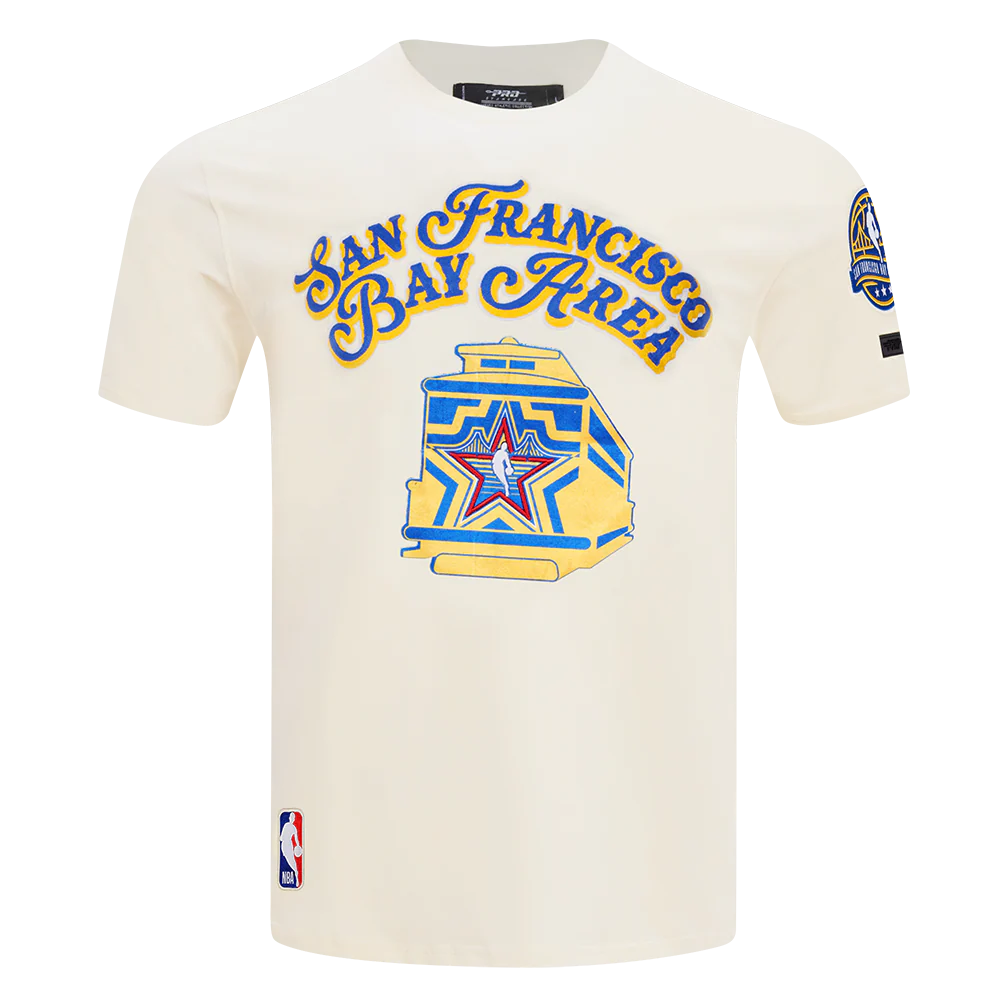 NBA ALL STAR 2025 MEN'S SINGLE JERSEY TEE (EGGSHELL)