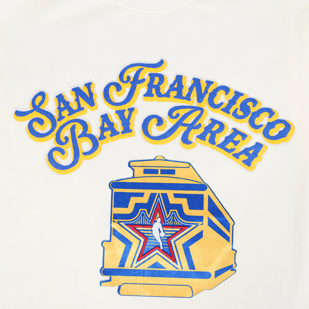 NBA ALL STAR 2025 MEN'S SINGLE JERSEY TEE (EGGSHELL) - Image 5