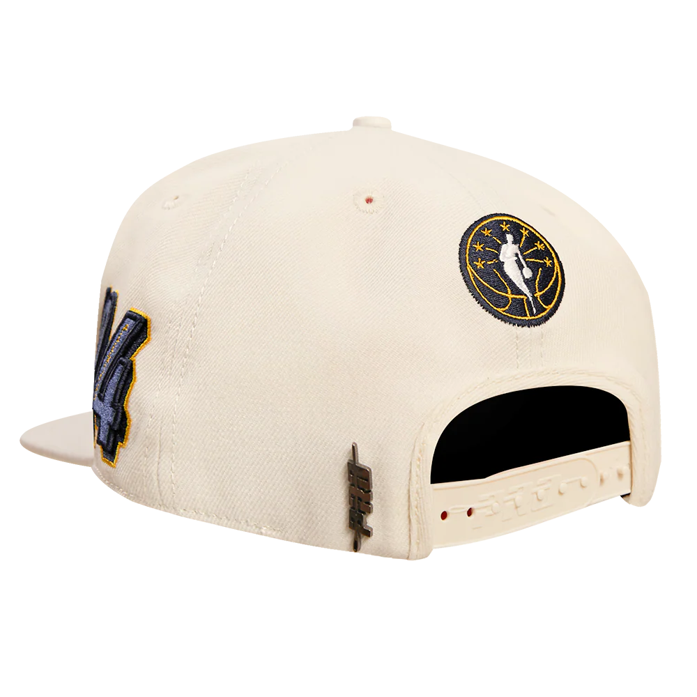NBA ALL STAR GAME 2024 MEN'S SIX PANEL FLAT BRIM SNAPBACK (EGGSHELL) - Image 4