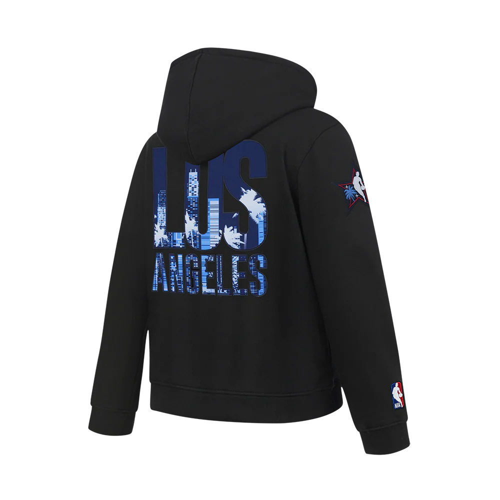 NBA ALL STAR 2026 BIG BOYS FLEECE PO HOODIE (BLACK) - Image 6