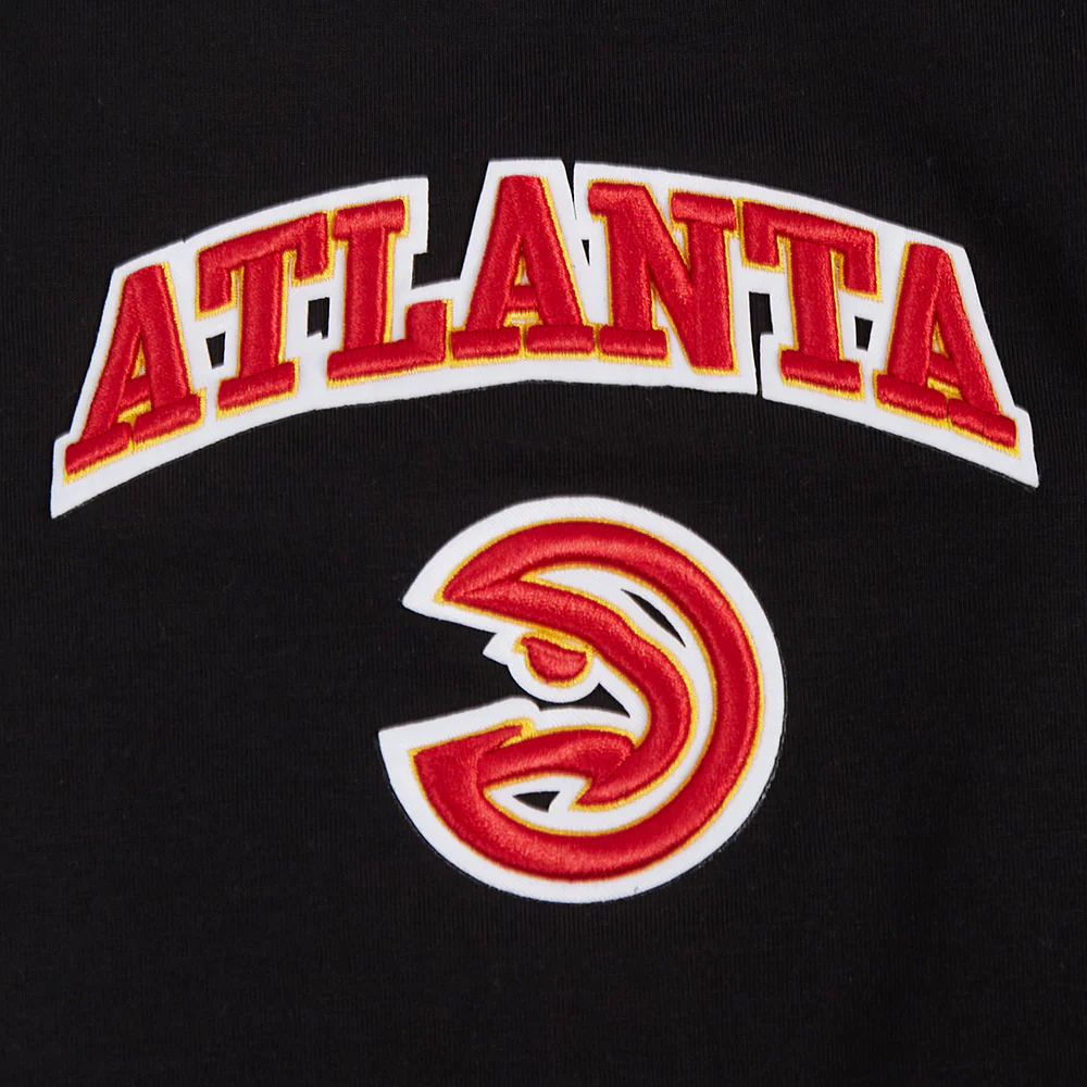 NBA ATLANTA HAWKS CLASSIC WOMEN'S RACERBACK (BLACK) - Image 5