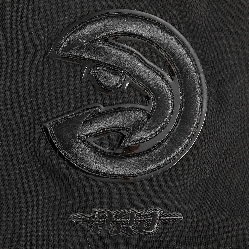NBA ATLANTA HAWKS TRIPLE BLACK BIG BOYS SHORT SLEEVE TEE (BLACK) - Image 6