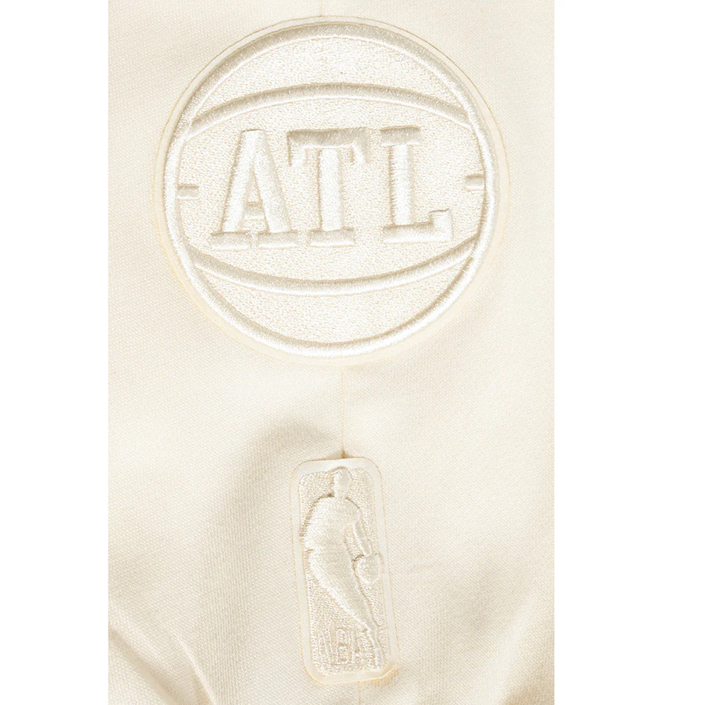 NBA ATLANTA HAWKS NEUTRAL BIG BOYS FLC SWEATPANT (EGGSHELL) - Image 6