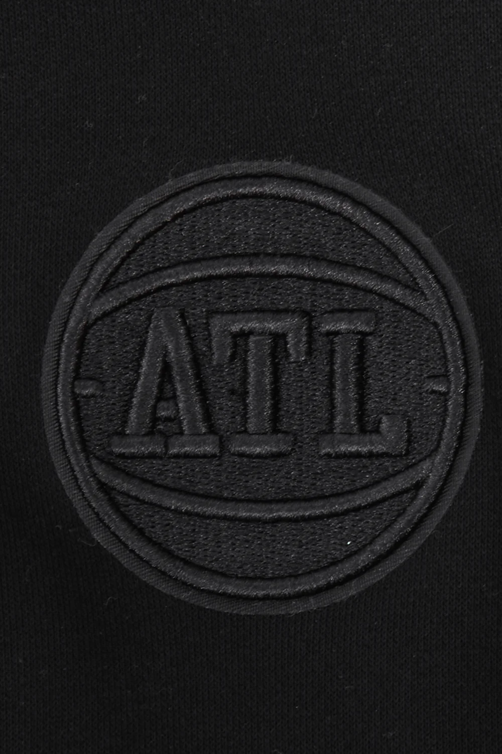NBA ATLANTA HAWKS NEUTRAL WOMEN'S CREWNECK (BLACK) - Image 6
