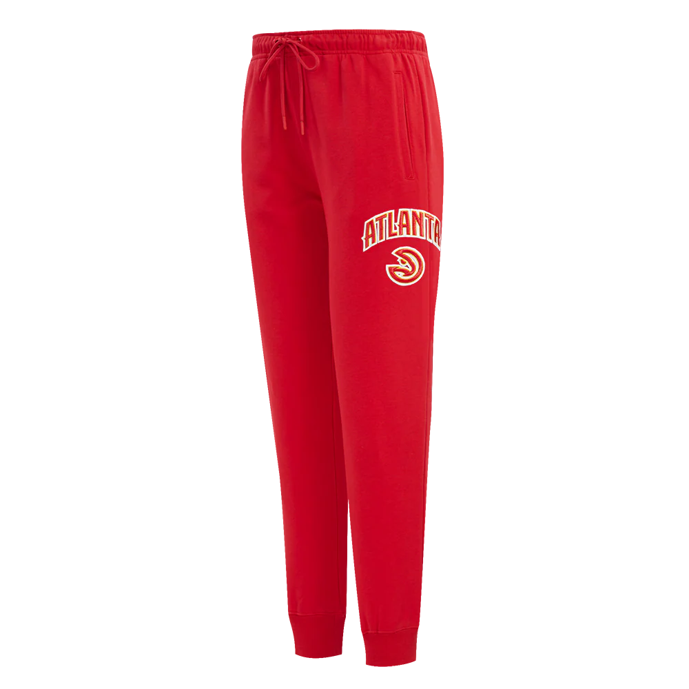 NBA ATLANTA HAWKS CLASSIC WOMEN'S SWEATPANT (RED)