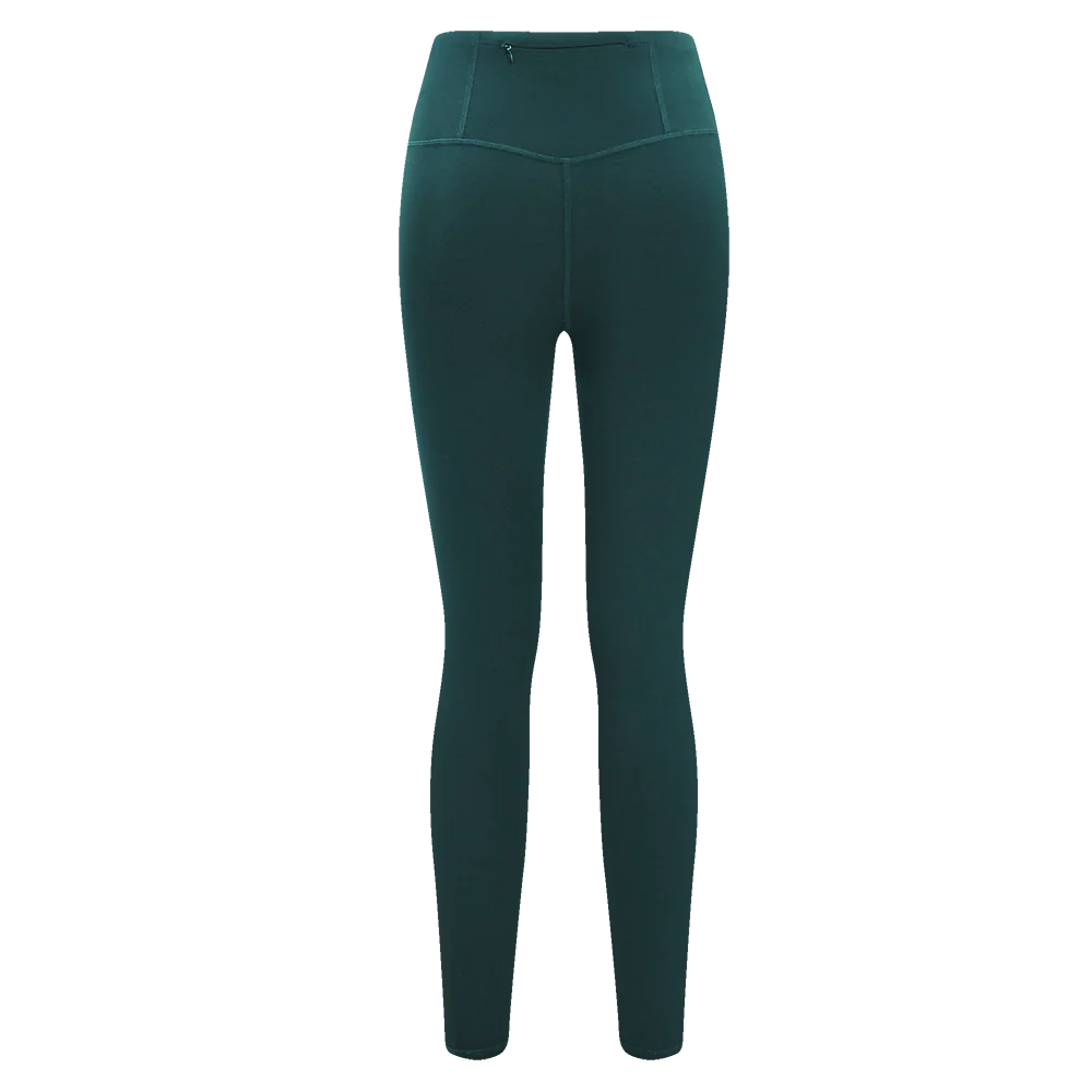 NBA ATLANTA HAWKS NEUTRAL HIGH WAIST JERSEY LEGGING (FOREST GREEN) - Image 4