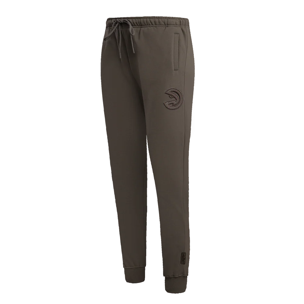 NBA ATLANTA HAWKS NEUTRAL RELAXED WOMEN'S SWEATPANT (DARK TAUPE) - Image 2