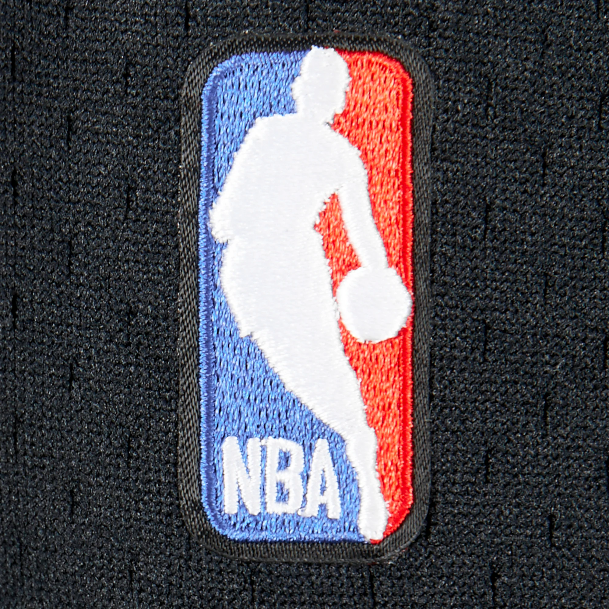 NBA ATLANTA HAWKS CLASSIC LITTLE BOYS MESH BUTTON DOWN SHIRT (BLACK/RED) - Image 8