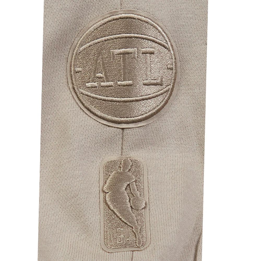 NBA ATLANTA HAWKS NEUTRAL LITTLE BOYS FLC SWEATPANT (TAUPE) - Image 7