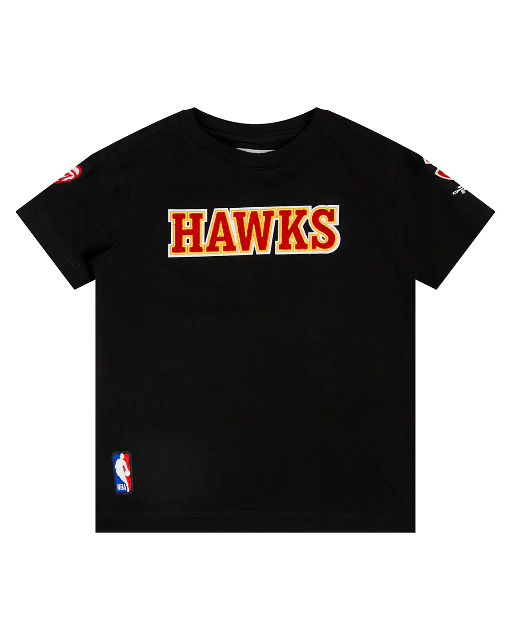 NBA ATLANTA HAWKS CLASSIC TODDLER BOYS SHORT SLEEVE TEE (BLACK) - Image 3