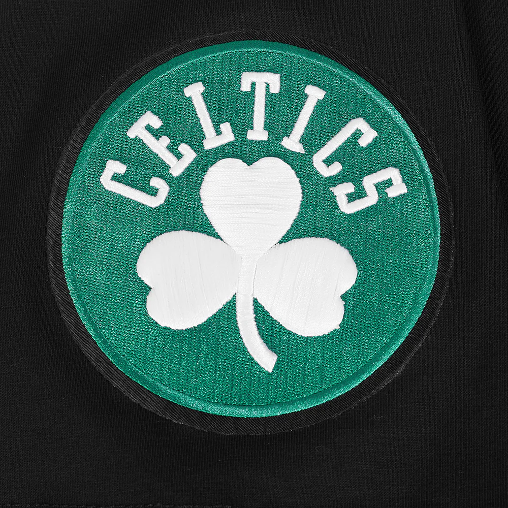 NBA BOSTON CELTICS UNDER THE LIGHTS MEN'S SINGLE JERSEY TEE (BLACK) - Image 6