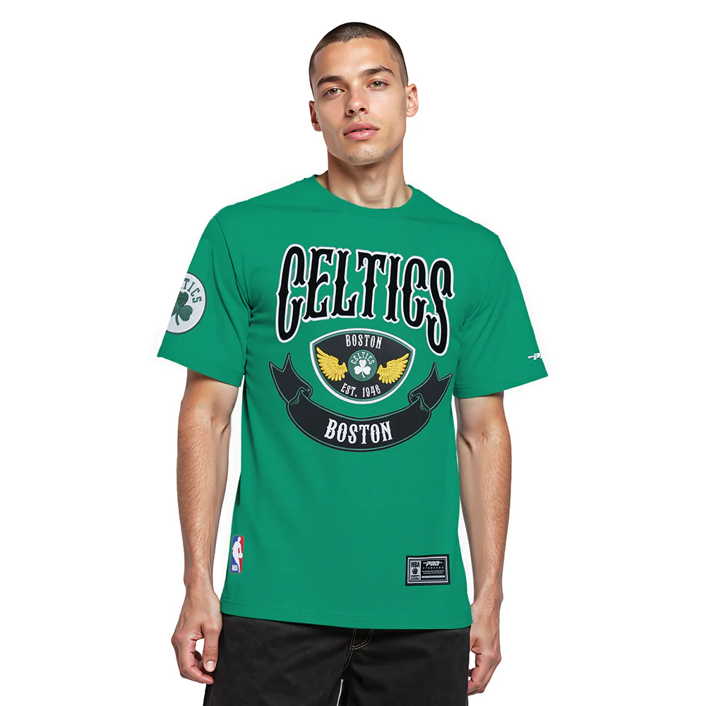 NBA BOSTON CELTICS BORN FOR SPORT MEN'S SJ TEE (KELLY GREEN)