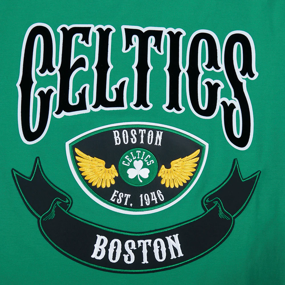 NBA BOSTON CELTICS BORN FOR SPORT MEN'S SJ TEE (KELLY GREEN) - Image 5