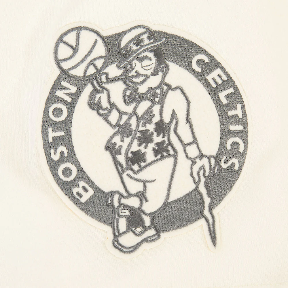NBA BOSTON CELTICS STREET TEAM MEN'S CJ DROP SHOULDER TEE (EGGSHELL) - Image 10