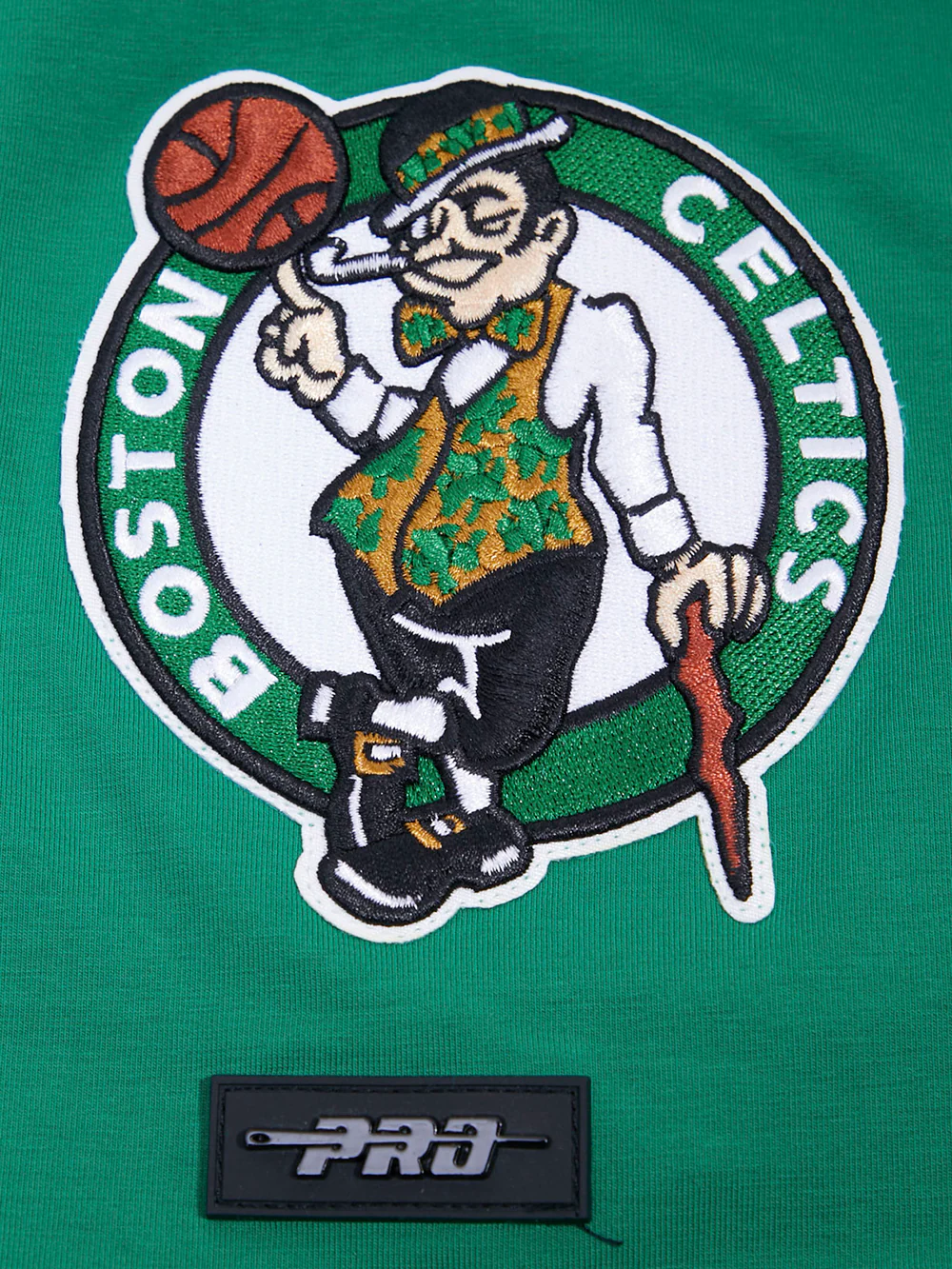 NBA BOSTON CELTICS CLASSIC CHENILLE MEN'S TEE (KELLY GREEN) - Image 7