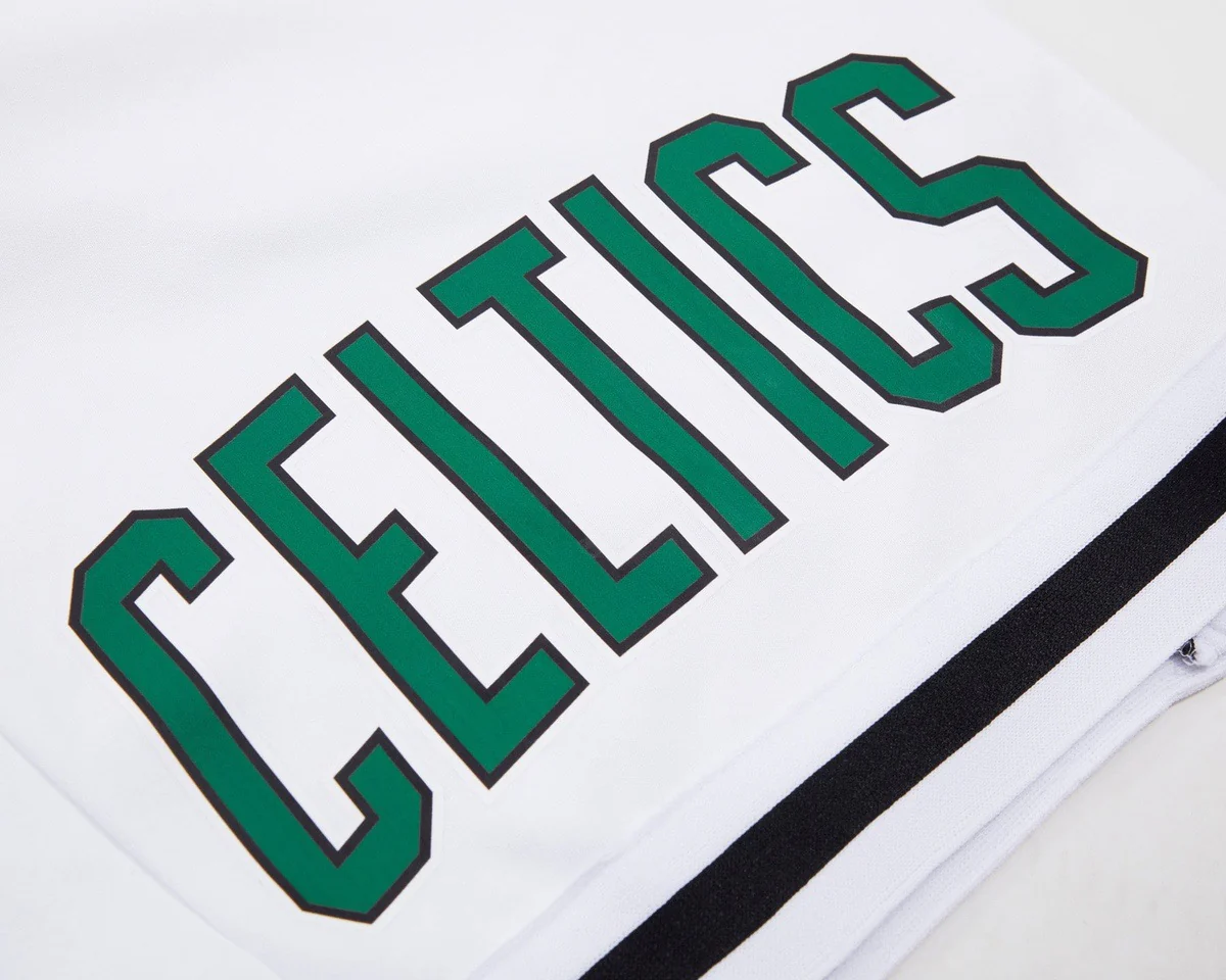 NBA BOSTON CELTICS CLASSIC CHENILLE MEN'S SHORT (WHITE) - Image 8