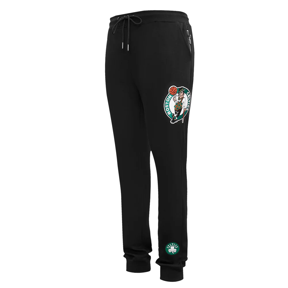 NBA BOSTON CELTICS CLASSIC CHENILLE MEN'S JOGGER (BLACK)