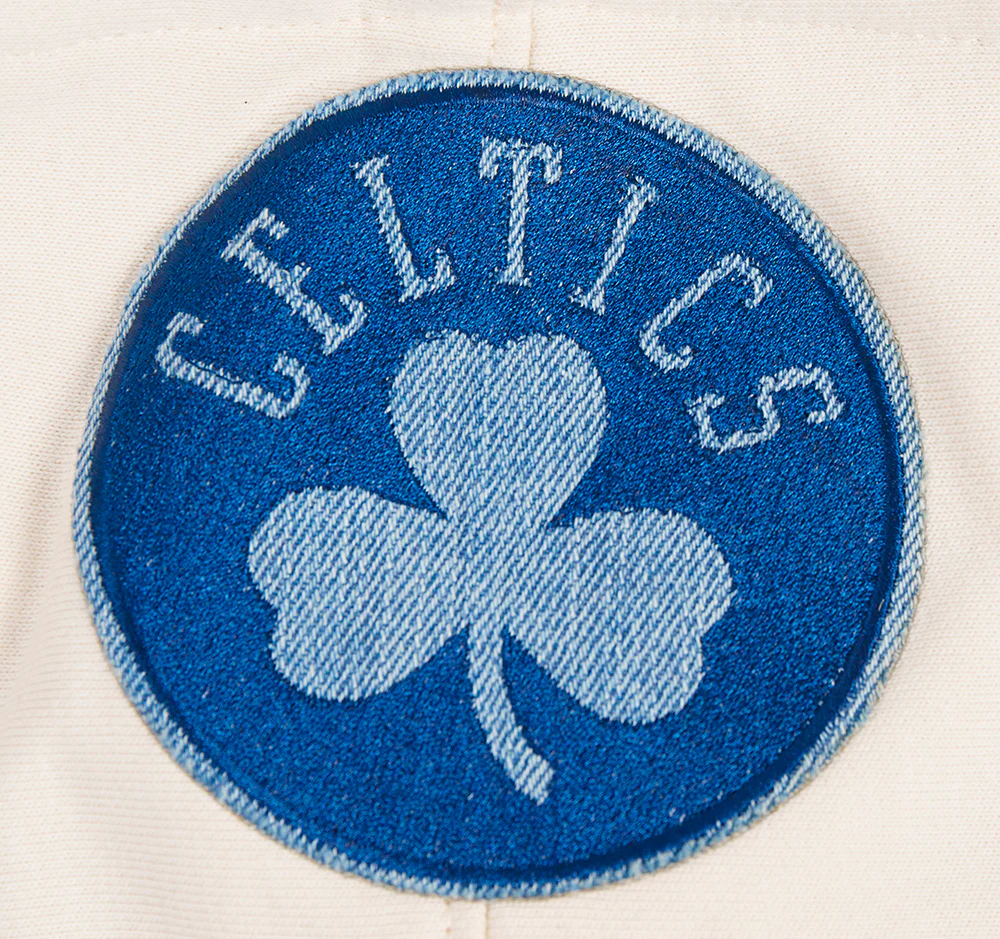 NBA BOSTON CELTICS VARSITY BLUES MEN'S PULLOVER HOODIE (LINEN) - Image 7