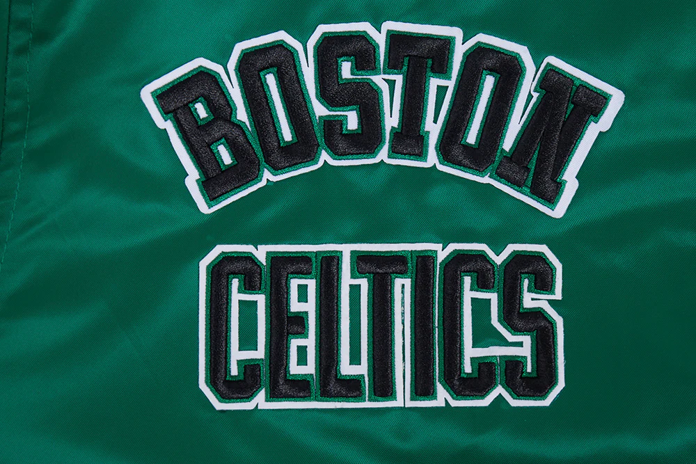 NBA BOSTON CELTICS SUBLIMATED MEN'S SATIN JACKET-GREEN SKY (KELLY GREEN) - Image 8