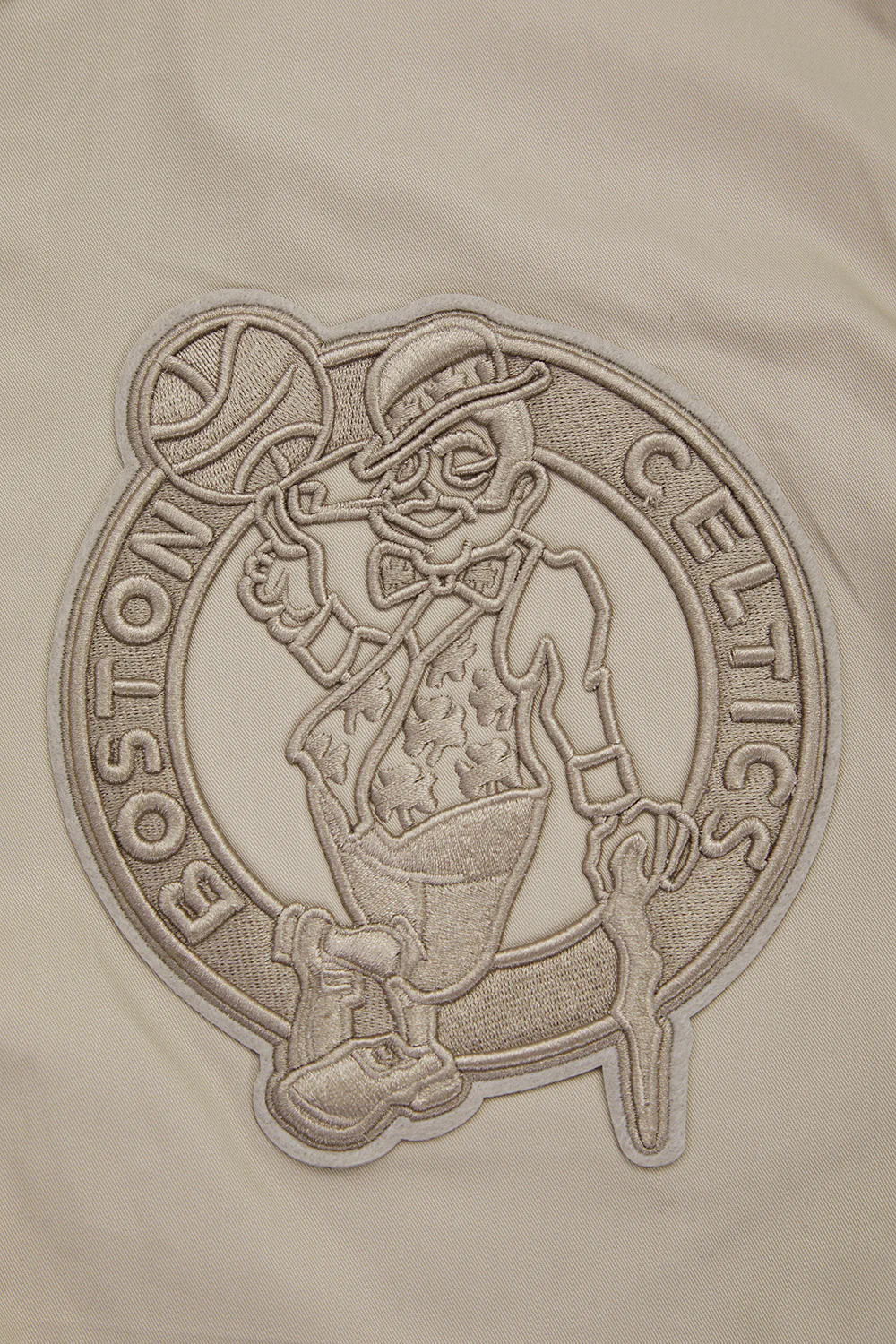 NBA BOSTON CELTICS NEUTRAL TWILL JACKET (TAUPE) - Image 6