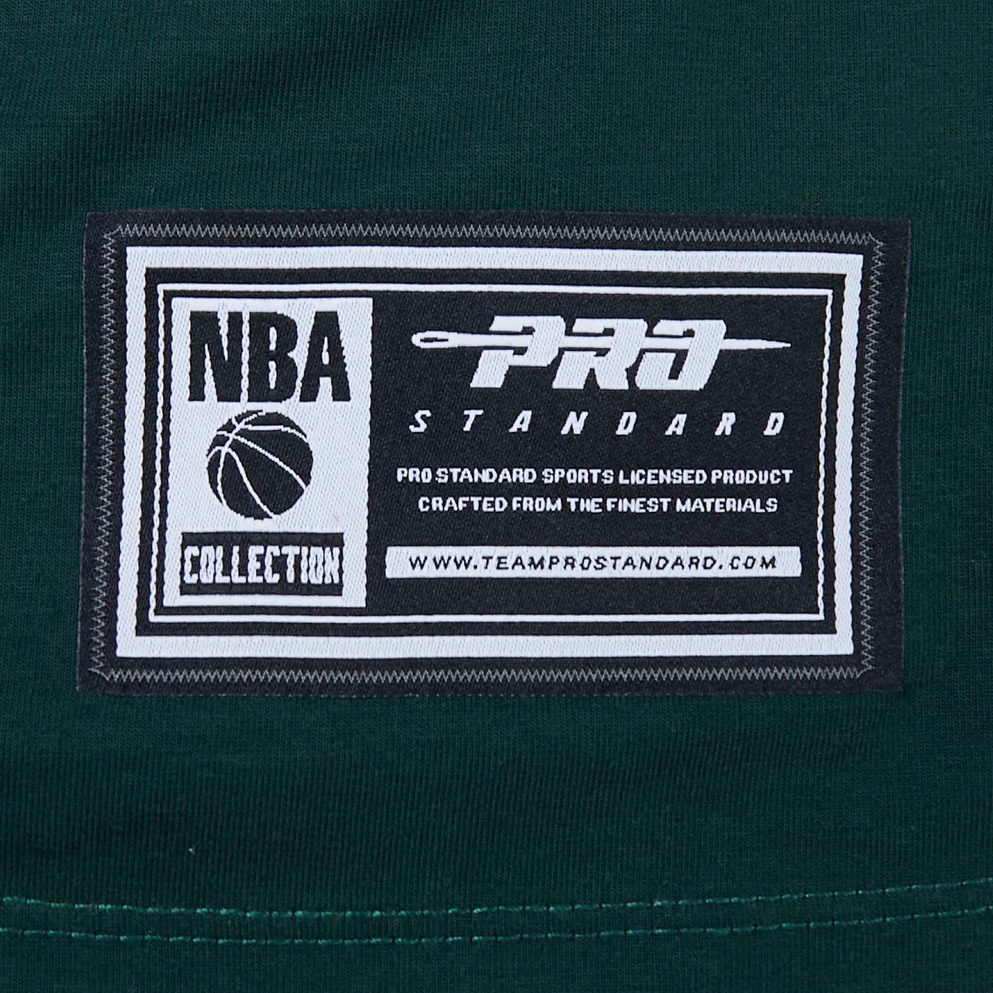 BOSTON CELTICS MODERN ORIGINALS WOMEN'S SJ BOXY TEE (FOREST GREEN) - Image 6