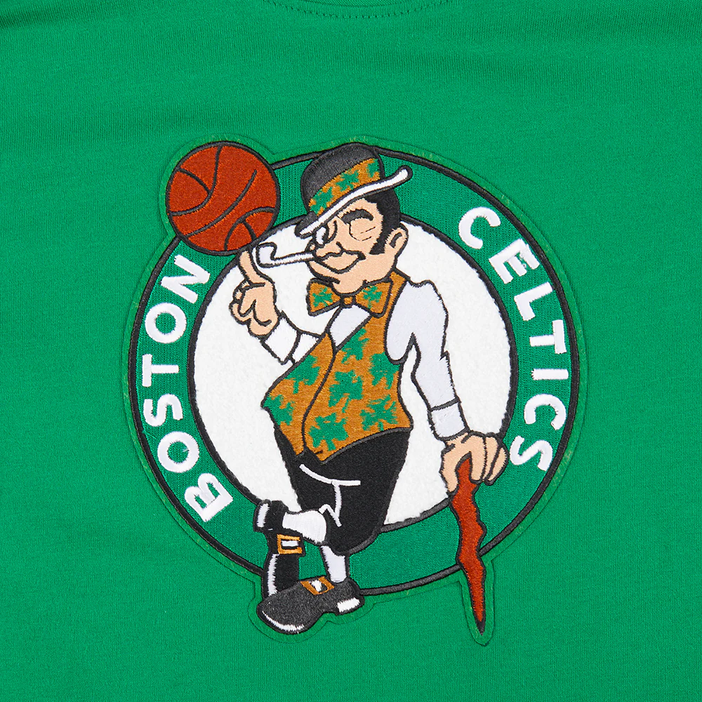 NBA BOSTON CELTICS RETRO CLASSIC BIG BOYS SHORT SLEEVE TEE (KELLY GREEN) - Image 3