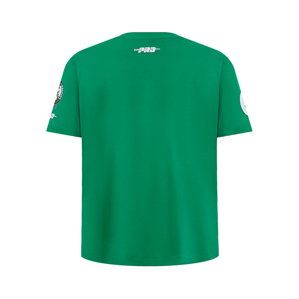 NBA BOSTON CELTICS JAYSON TATUM #0 CLASSIC PNN BIG BOY'S SS TAPING TEE (KELLY GREEN) - Image 3