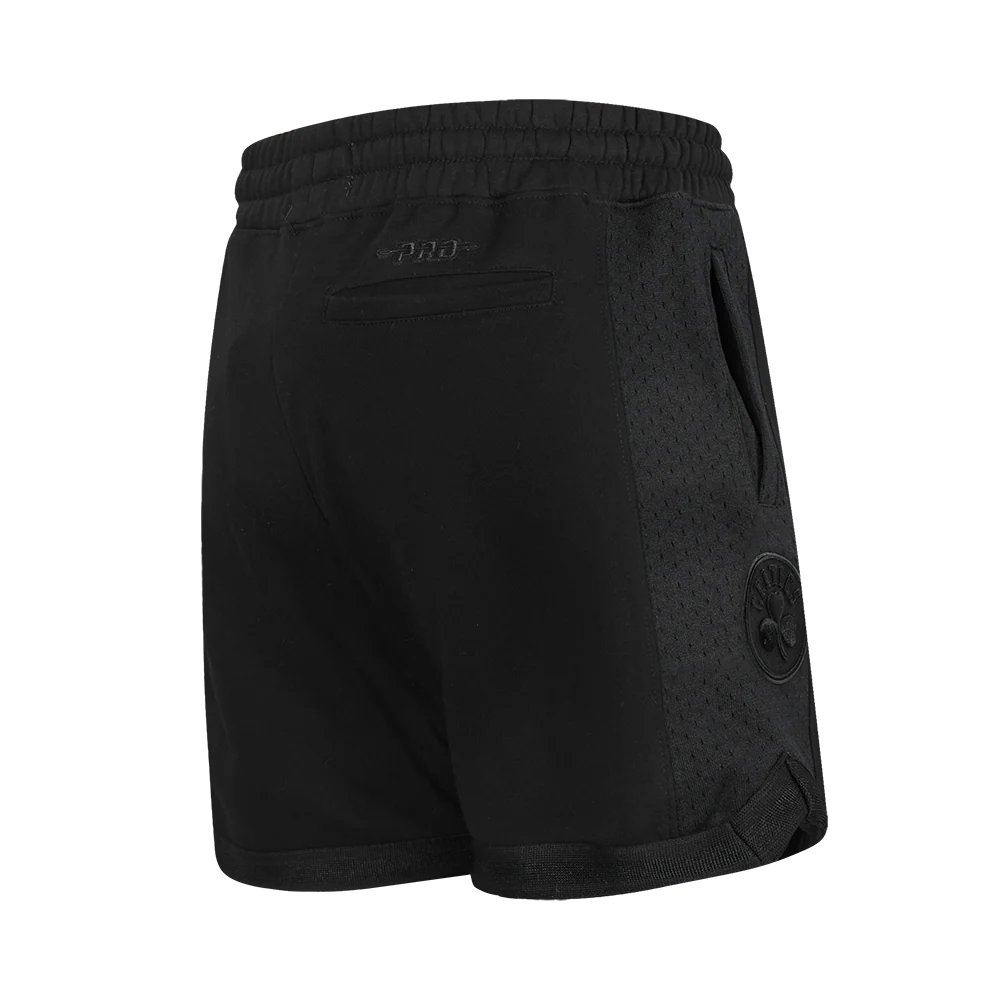 NBA BOSTON CELTICS TRIPLE BLACK BIG BOYS FLC 2.0 SHORT (JET BLACK) - Image 3