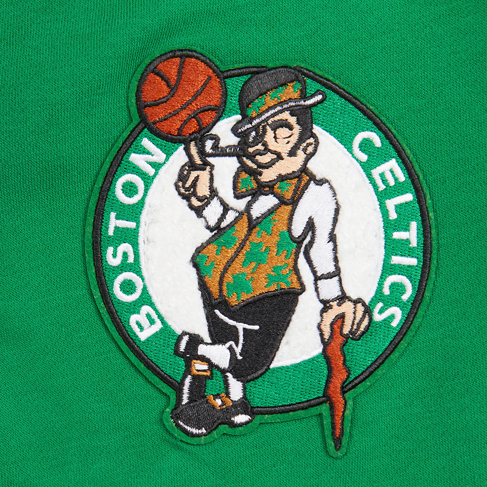 NBA BOSTON CELTICS RETRO CLASSIC BIG BOY'S FLC 2.0 SHORT (KELLY GREEN) - Image 7