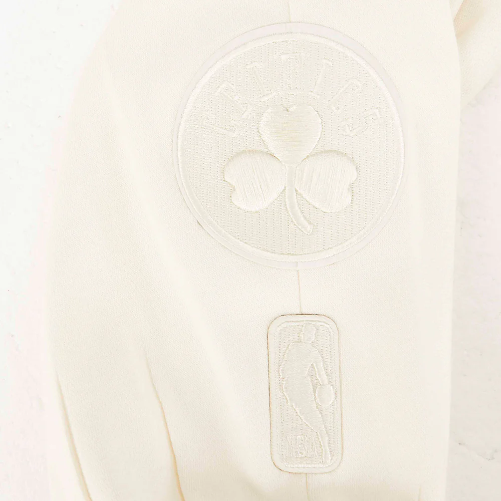 NBA BOSTON CELTICS NEUTRAL BIG BOYS FLC SWEATPANT (EGGSHELL) - Image 6