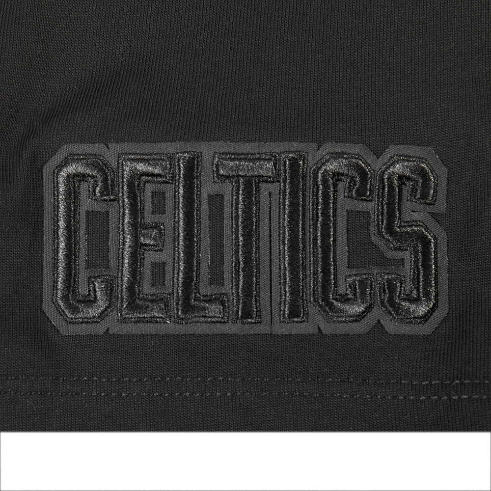 NBA BOSTON CELTICS NEUTRAL WOMEN'S T-SHIRT DRESS (BLACK) - Image 5