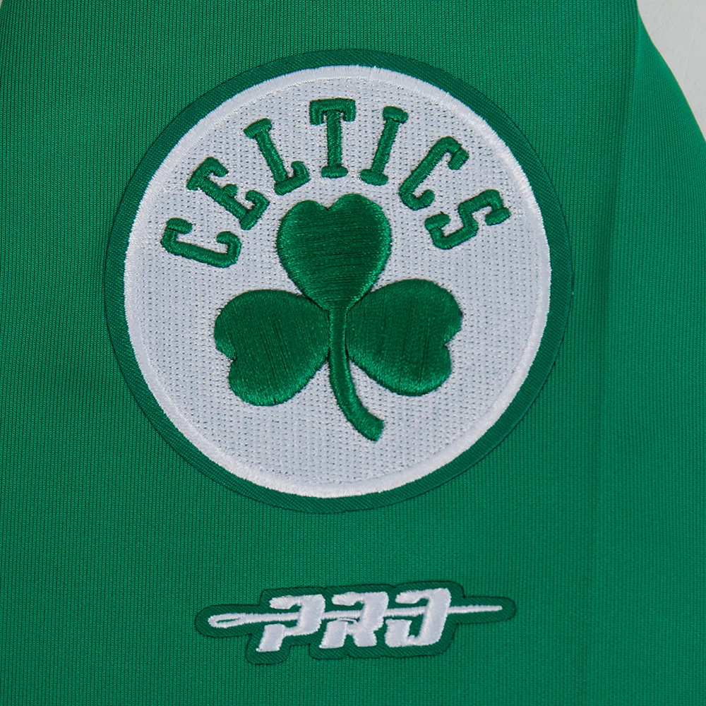 NBA BOSTON CELTICS CLASSIC BIG BOY'S TRACK JACKET (KELLY GREEN) - Image 7