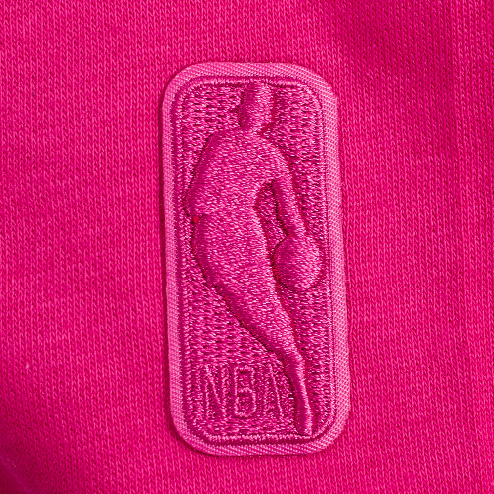 NBA BOSTON CELTICS TRIPLE PINK BIG GIRLS FLC PO HOODIE (BEETROOT PURPLE) - Image 8