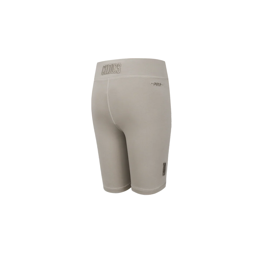 NBA BOSTON CELTICS NEUTRAL BIG GIRLS BIKE SHORT (TAUPE) - Image 3