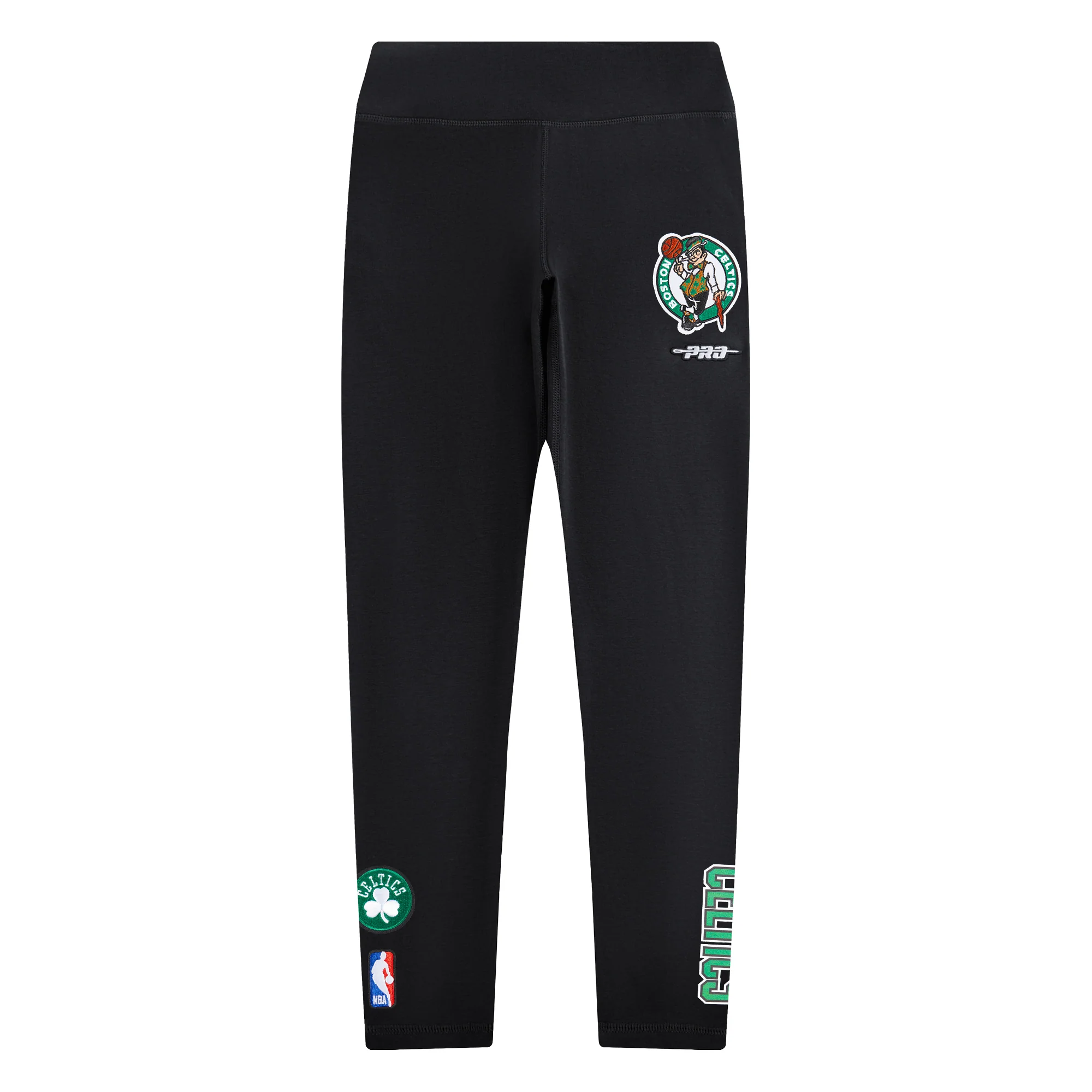 NBA BOSTON CELTICS CLASSIC BIG GIRLS LEGGING (BLACK) - Image 4