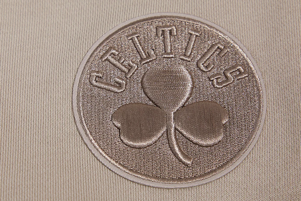 NBA BOSTON CELTICS NEUTRAL WOMEN'S CREWNECK (TAUPE) - Image 6