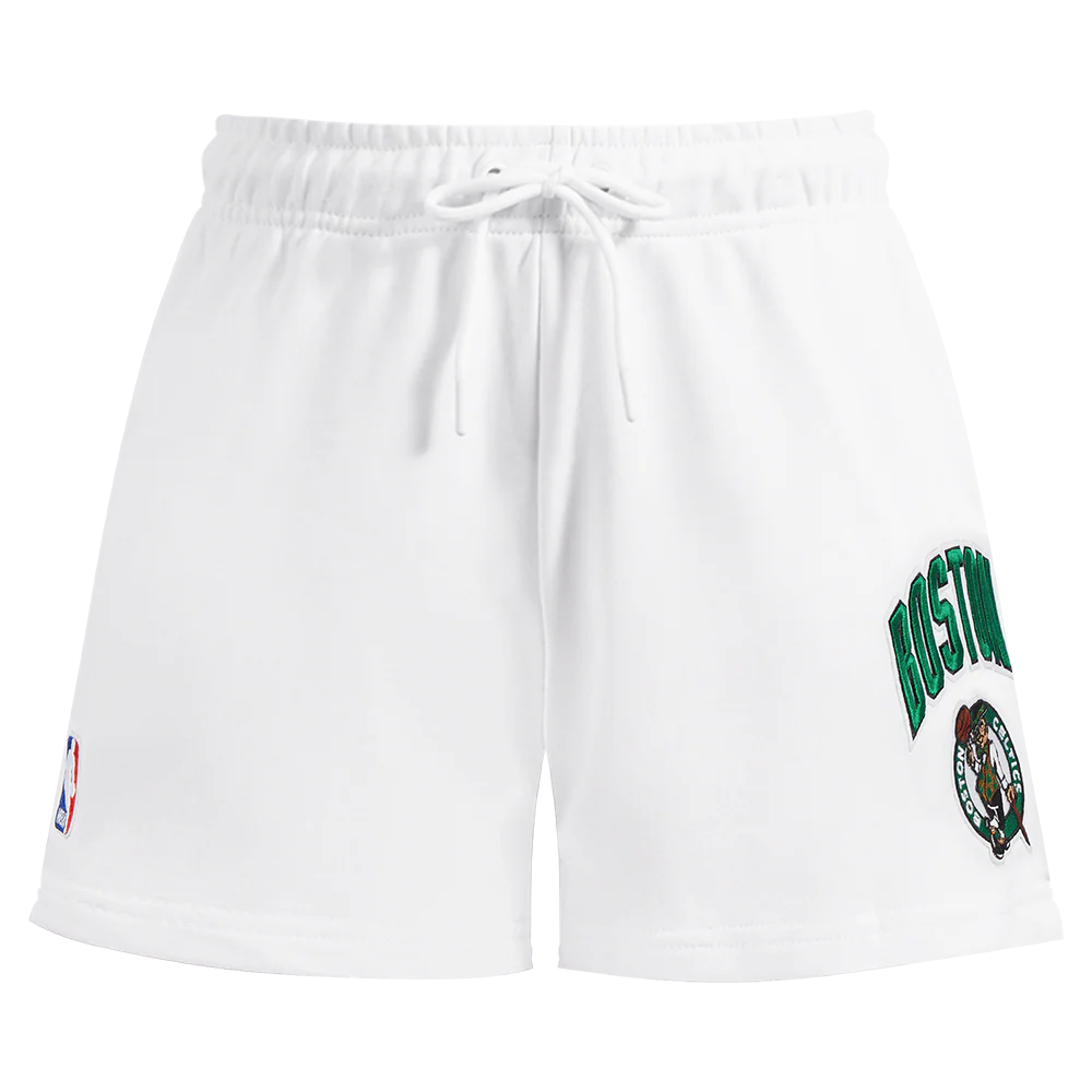 NBA BOSTON CELTICS CLASSIC WOMEN'S SHORT (WHITE) - Image 2