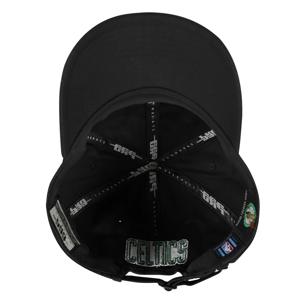 NBA BOSTON CELTICS GAME DAY CLASSICS WOMEN'S DAD HAT (BLACK) - Image 6
