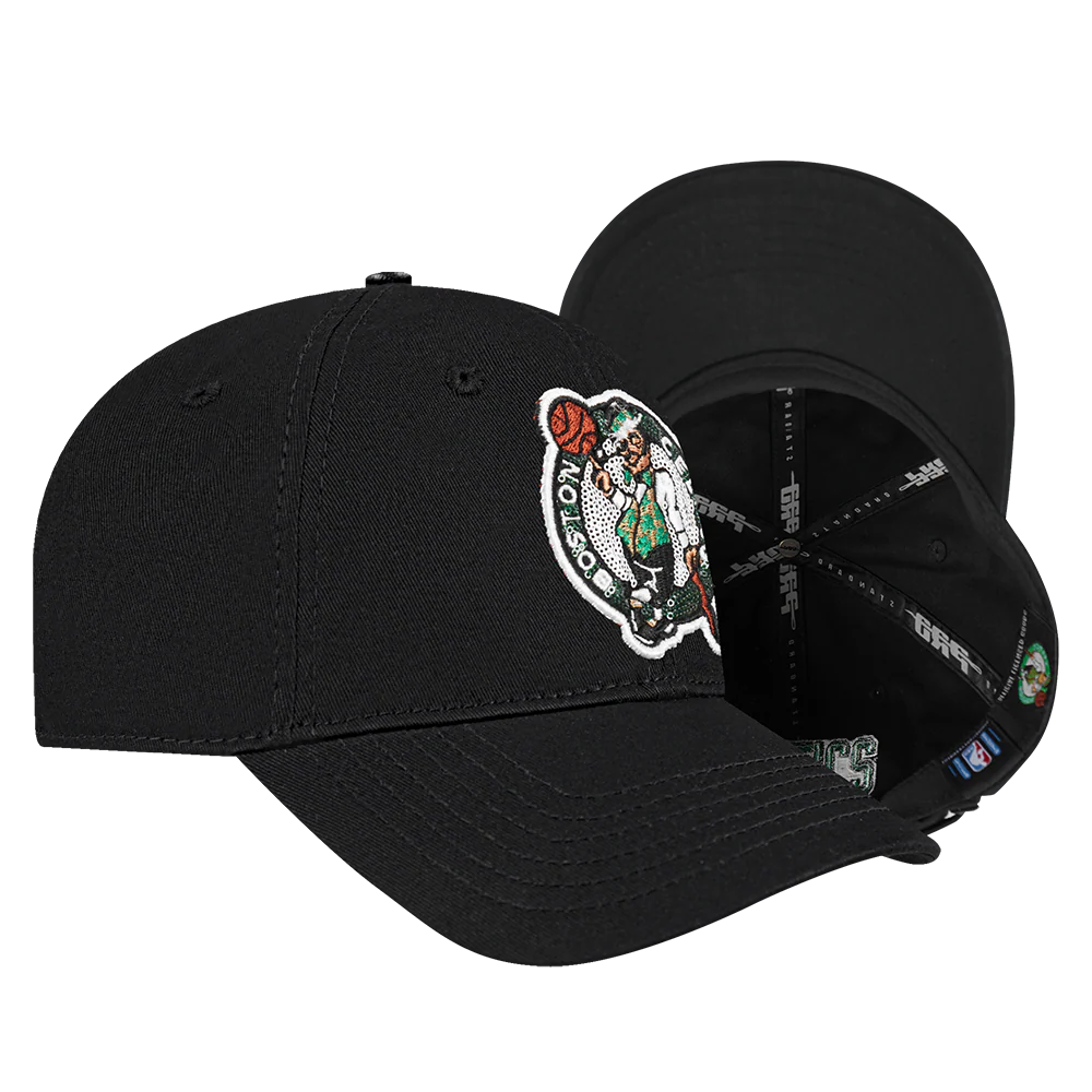 NBA BOSTON CELTICS GAME DAY CLASSICS WOMEN'S DAD HAT (BLACK) - Image 7