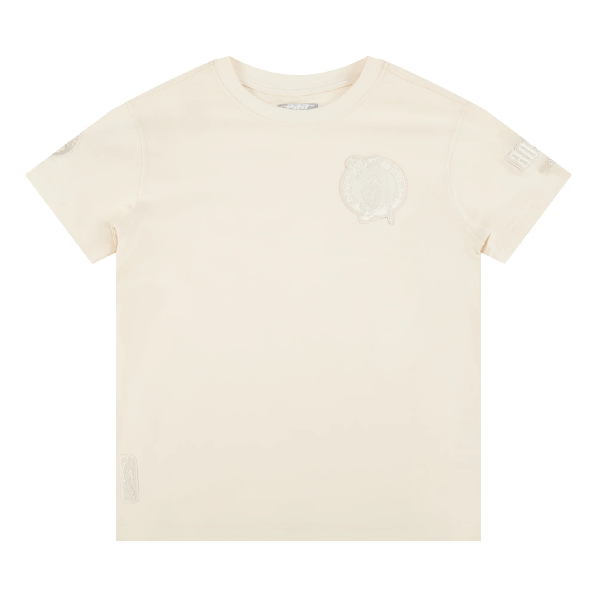NBA BOSTON CELTICS NEUTRAL LITTLE BOYS SHORT SLEEVE TEE (EGGSHELL) - Image 3