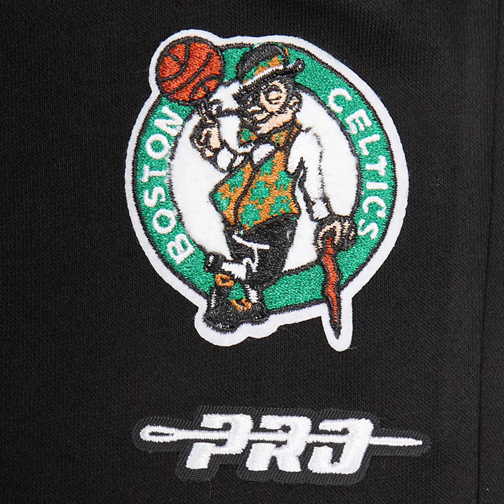 NBA BOSTON CELTICS CLASSIC LITTLE BOYS FLC SWEATPANT (BLACK) - Image 6