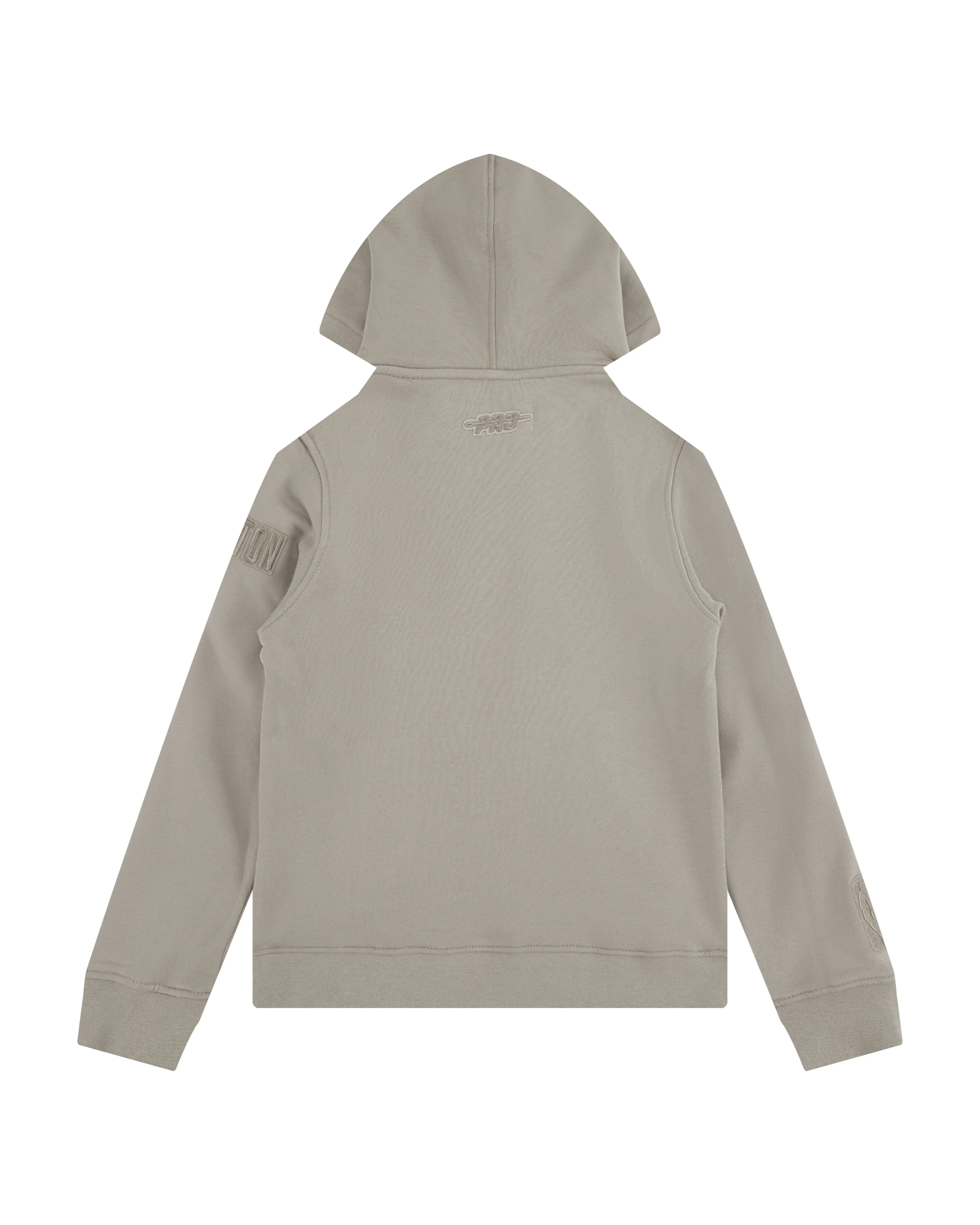 NBA BOSTON CELTICS NEUTRAL LITTLE BOYS FLEECE PULLOVER HOODIE (TAUPE) - Image 4