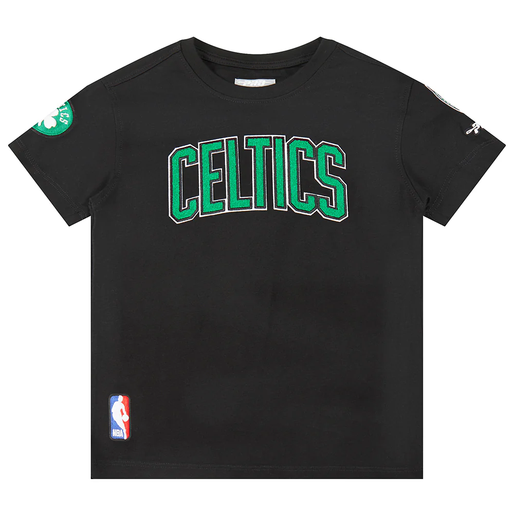 NBA BOSTON CELTICS CLASSIC TODDLER BOYS SHORT SLEEVE TEE (BLACK) - Image 3
