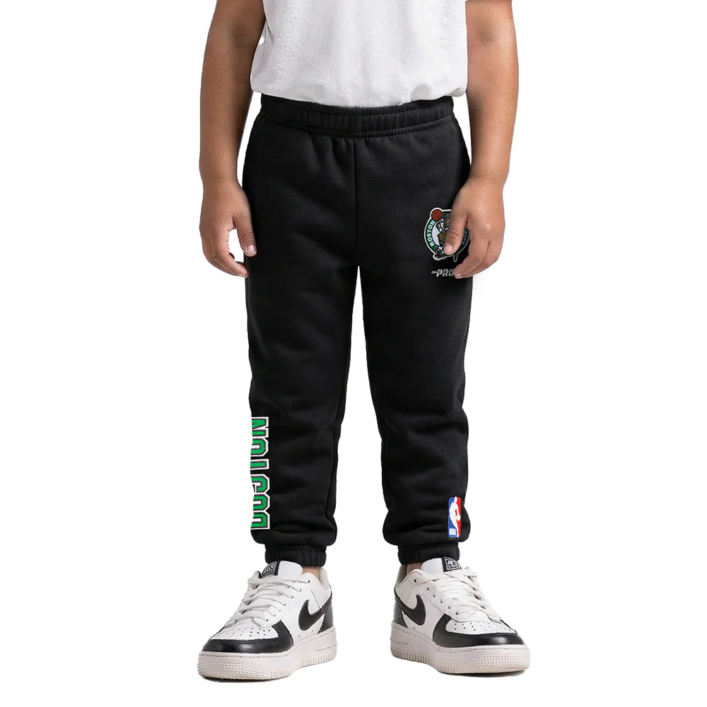 NBA BOSTON CELTICS CLASSIC TODDLER BOYS FLEECE SWEATPANT (BLACK)