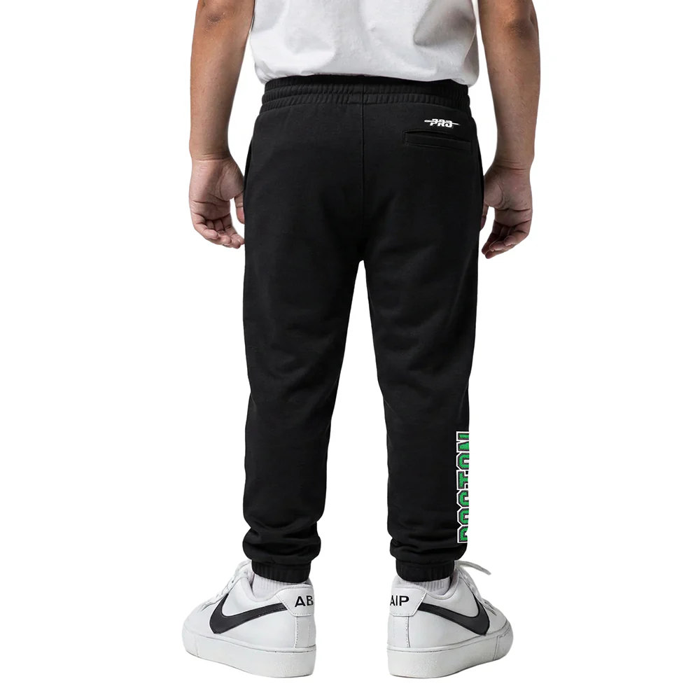 NBA BOSTON CELTICS CLASSIC TODDLER BOYS FLEECE SWEATPANT (BLACK) - Image 2