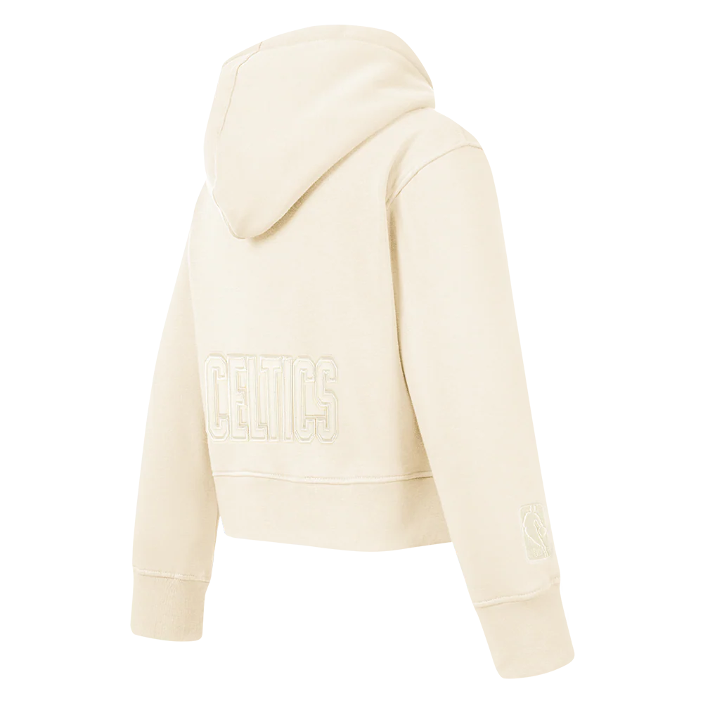 NBA BOSTON CELTICS NEUTRAL TODDLER GIRLS FLC PO HOODIE (EGGSHELL) - Image 4