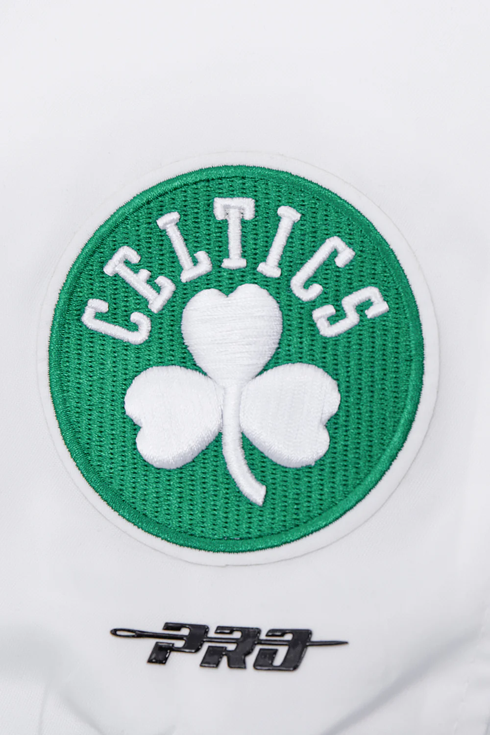 NBA BOSTON CELTICS MASHUP WOMEN'S RIB SATIN JACKET (WHITE/GREEN) - Image 7