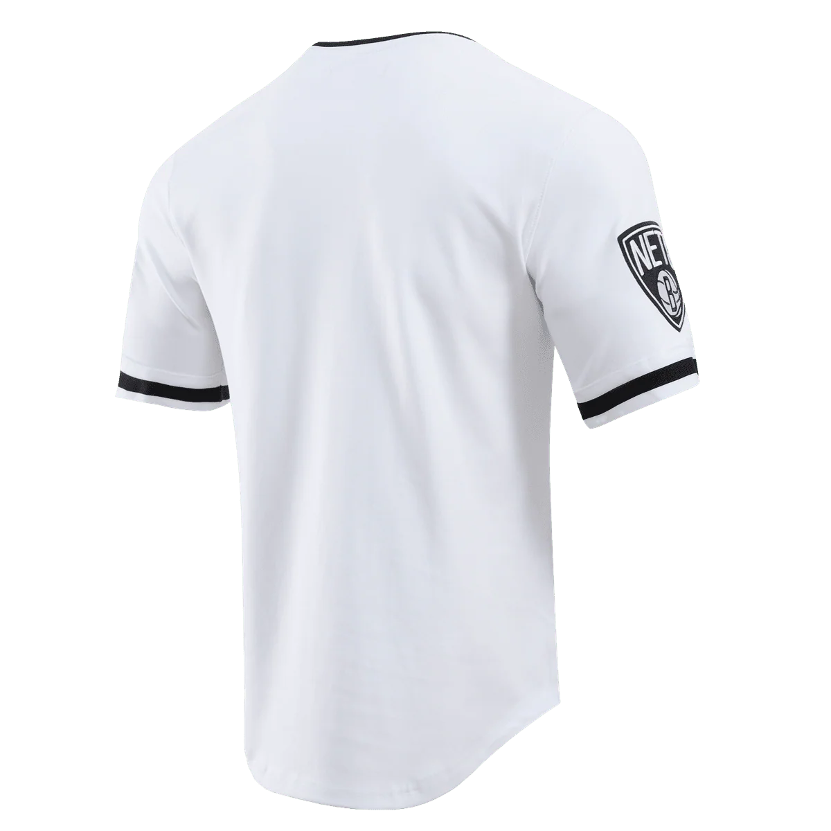 NBA BROOKLYN NETS CLASSIC CHENILLE MEN'S TEE (WHITE) - Image 4